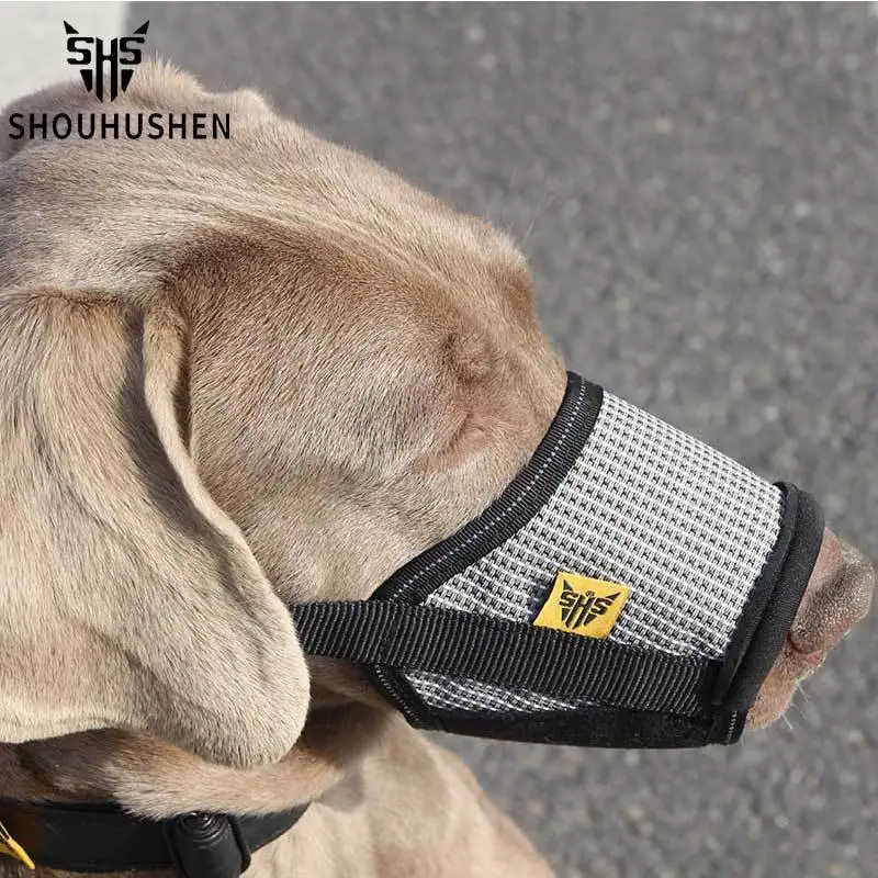 

Dog Muzzle with Breathable Mesh and Anti-biting Function, Pet Supply for Safety and Comfort