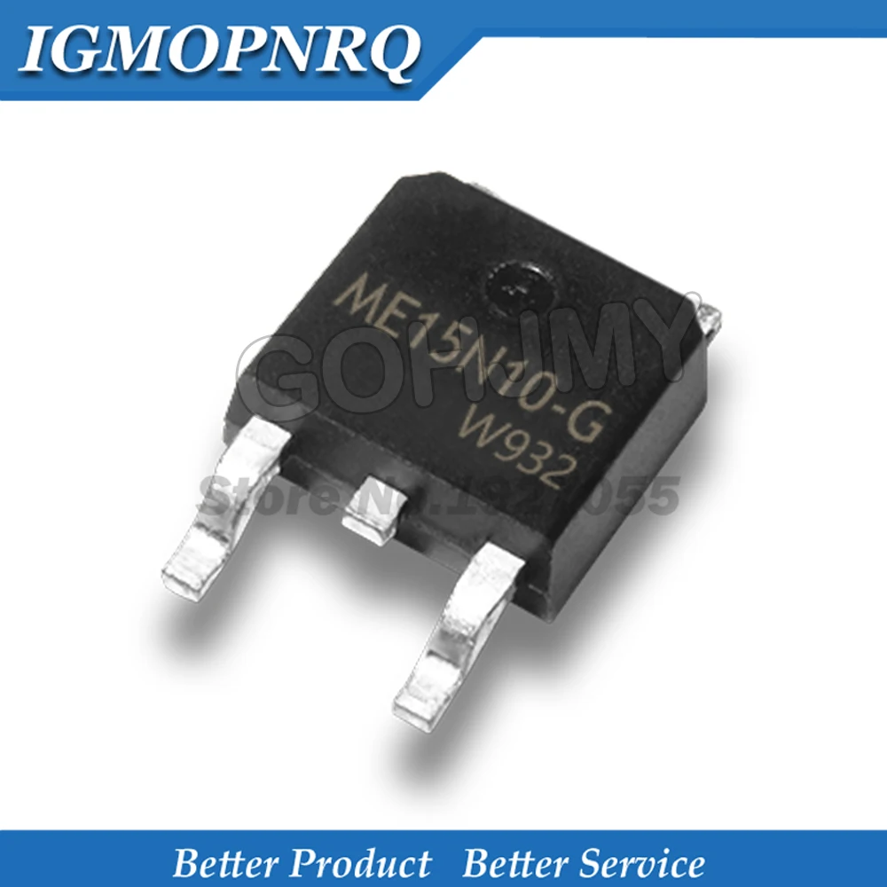 

10PCS ME15N10-G ME15N10 TO-252 TO252 15N10 MOS
