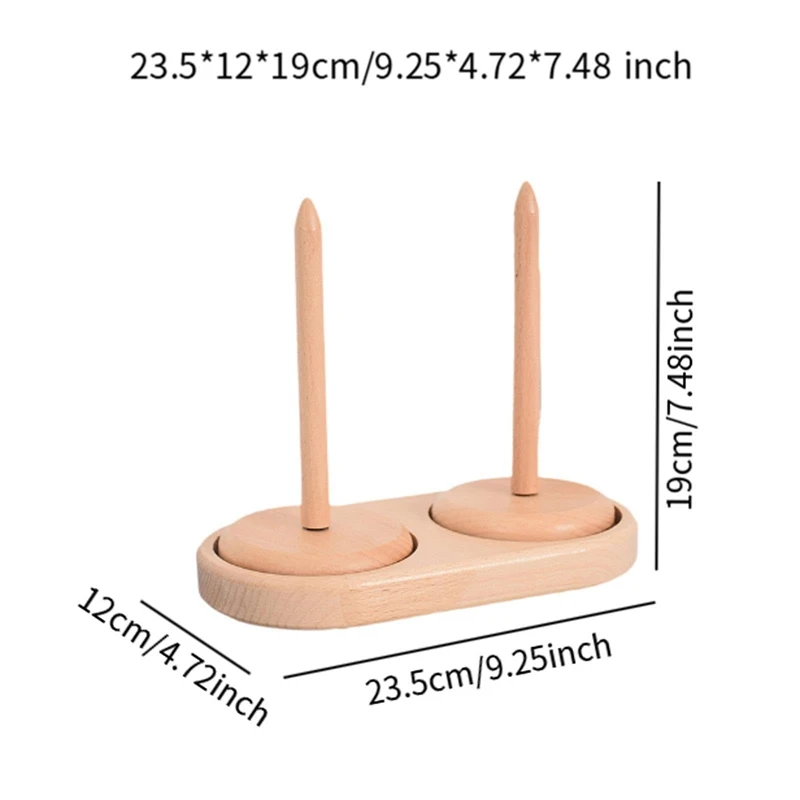 Ball Holder Yarn Winder Supplies Dechatable Skein For Crocheting Knitting Wool Cord