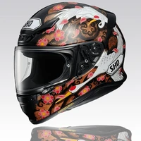 full face motorcycle helmet z7 red crowned riding motocross racing motobike helmet casco moto capacete moto