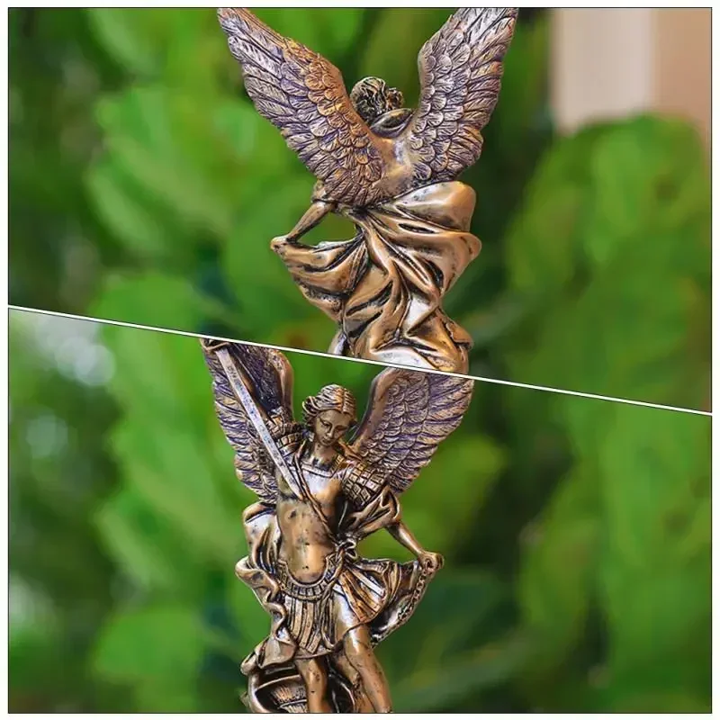 Статуя Майкла арчангеля скульптура статуэтки религиозный ангел Мигель наружные