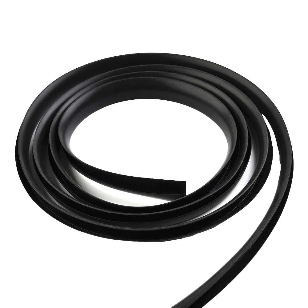 

Black 2M Car Door Window Trim Edge Moulding Rubber Noise Weatherstrip Seal Strip Helps To Solve The Abnormal Noise