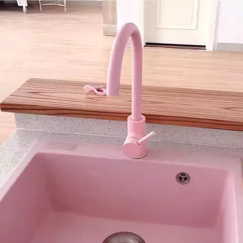 Латунный смеситель для раковины в ванную комнату