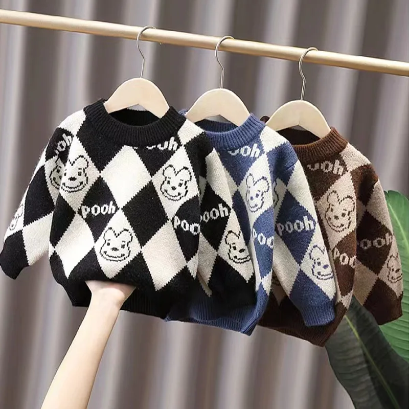 

Newborn Knitwear Long Sleeve Cotton Autumn Winter New Baby Boys Clothes Baby Sweater Toddler Knit Sweater Baby Pullover Tops