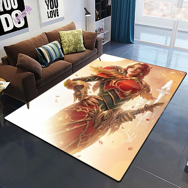 

World of Warcraft Cool Creativity Printed Pattern Non-slip Bohemia Rug Floor Mat Living Room Carpet Decoration Carpet Tapestry