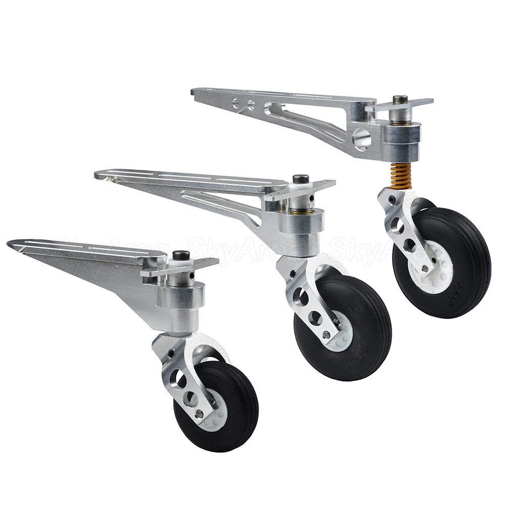 1 Set CNC Aluminium Tail Wheel Landing Gear For RC Airplane Gas Engine 3D/ 4D Model 20CC to 220CC