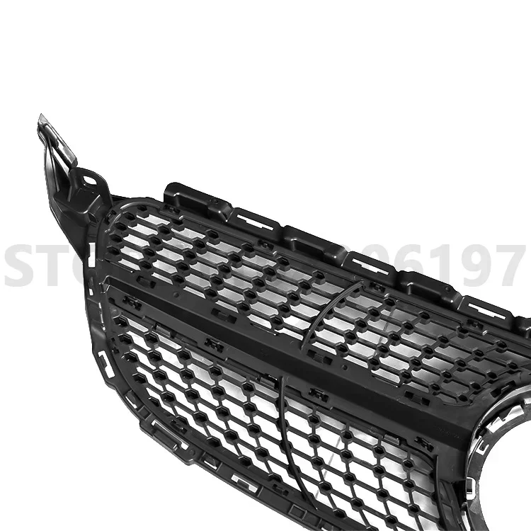 Для 2014-2021 W205 Mercedes Benz C180 C200 C260 C300 C63 передний бампер решетка радиатора сетка средняя