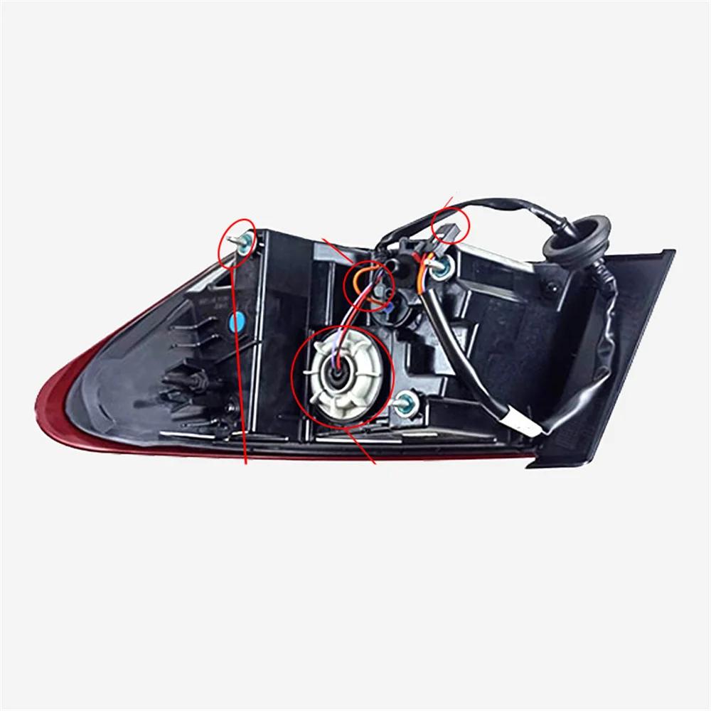 Задний фонарь s задний для Chevrolet Malibu 2019-2022 с DRL дневные ходовые огни поворотный