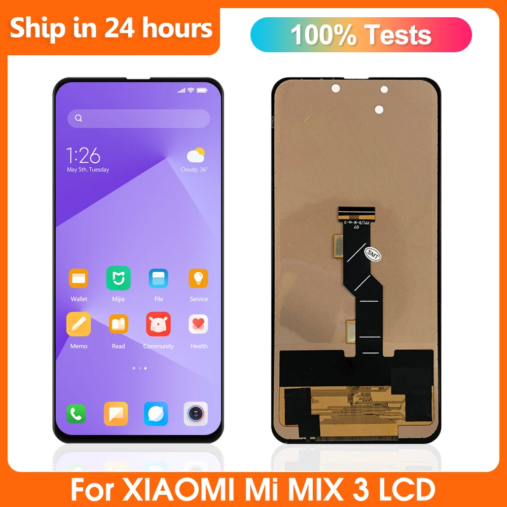 Высококачественный ЖК-дисплей для Xiaomi Mi Mix 3 с сенсорным экраном и дигитайзером в сборе для Xiaomi Mix3 M1810E5A Mix3-5G M1810E5GG
