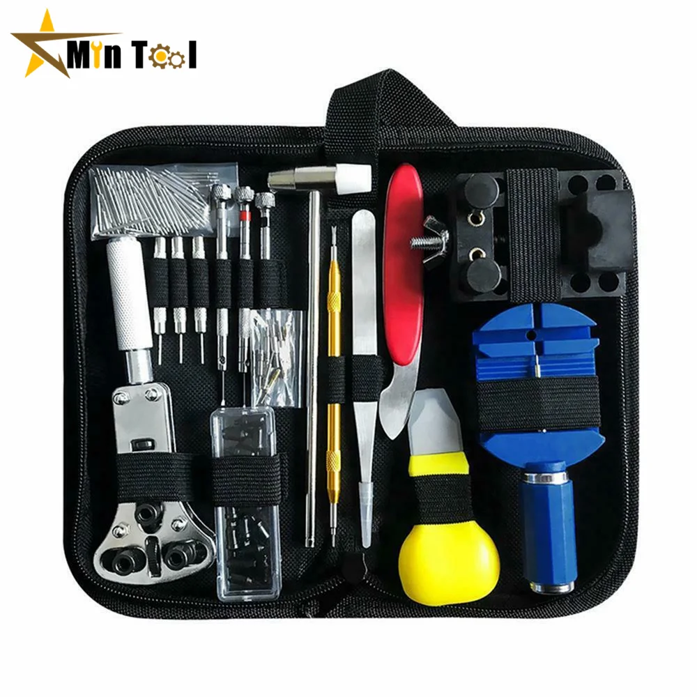 

147 Pcs Watch Clock Watch Link Pin Dissolving Opener Housing Repair Tool Kit Set Opener Link Spring Bar Remover Hand Tool Set