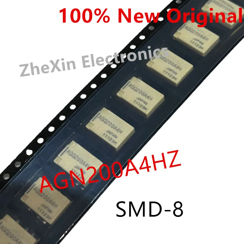 5-10 шт./партия AGN200A4HZ AGN200A12Z SMD-8 новое оригинальное реле сигнала 1A DPDT AGN200A4H AGN200A12