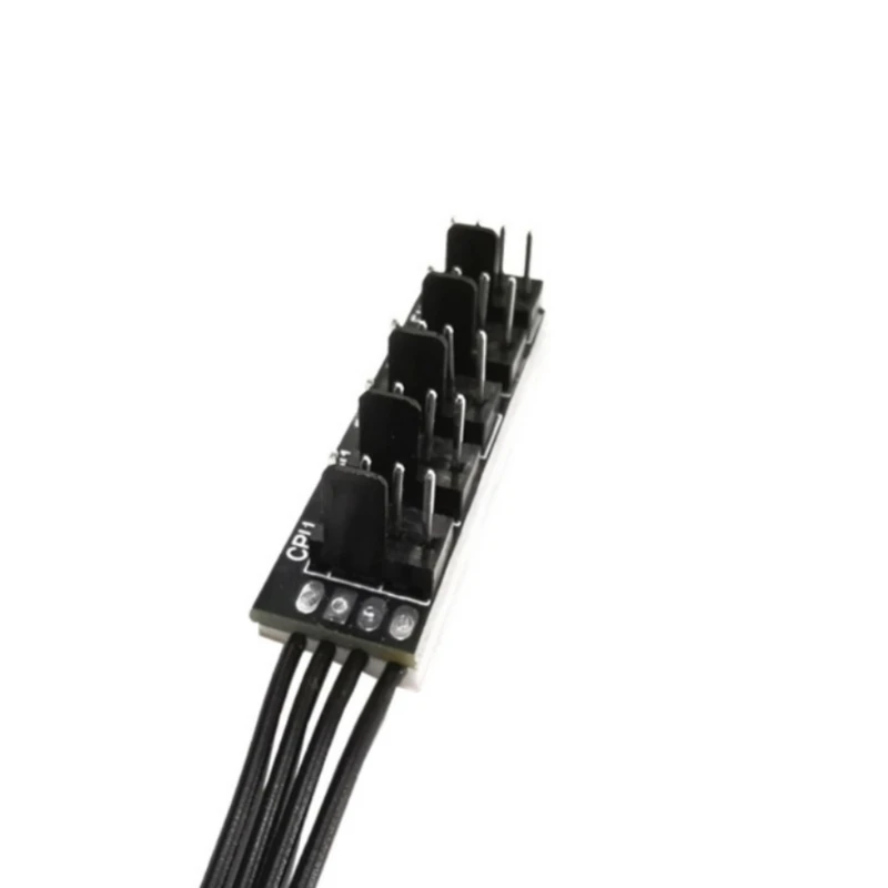 Сетевой разделитель вентилятора длина 41 см 4 контакта черный |