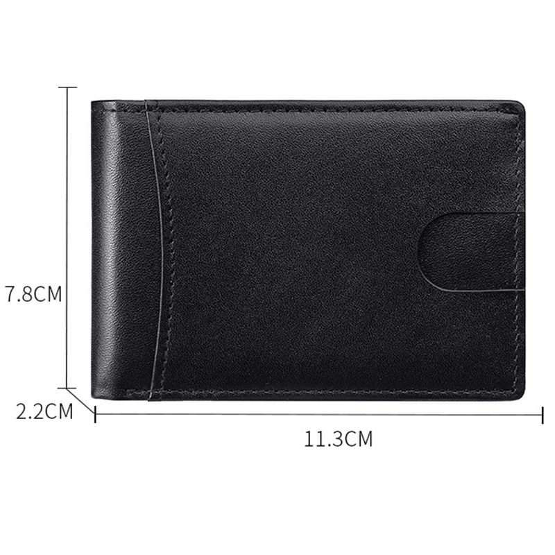 DIENQI Rfid мужские кошельки из натуральной кожи сумка для денег тонкий держатель