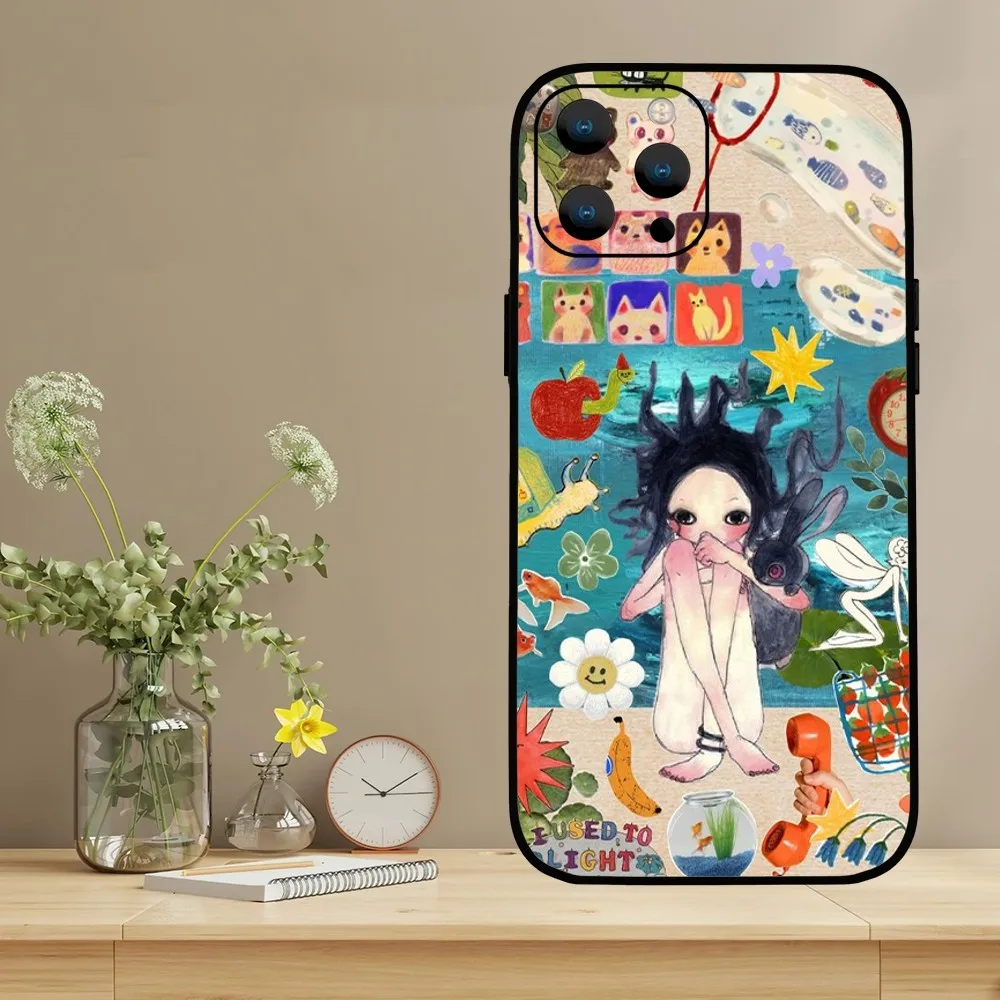 Чехол для телефона с художественной картиной Aya Takano Samsung Galaxy S24 S23 S22 S21 S20 Ultra Plus S20FE FE