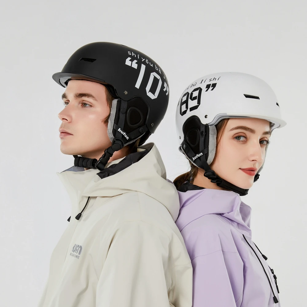 Kufun Ski Helmet Snow Sports Snowboard Skiing Skateboard Skating Cute Animal Women Men Adult Kids Winter Safety Children