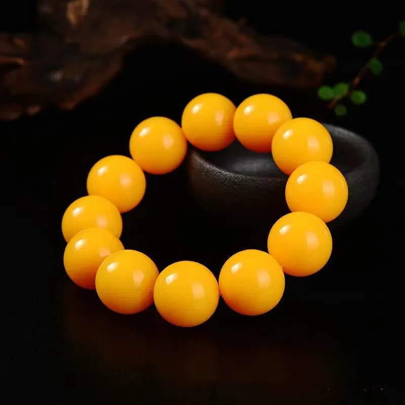 Популярный модный браслет 10-20 мм из Балтийского янтарного пчелиного воска для