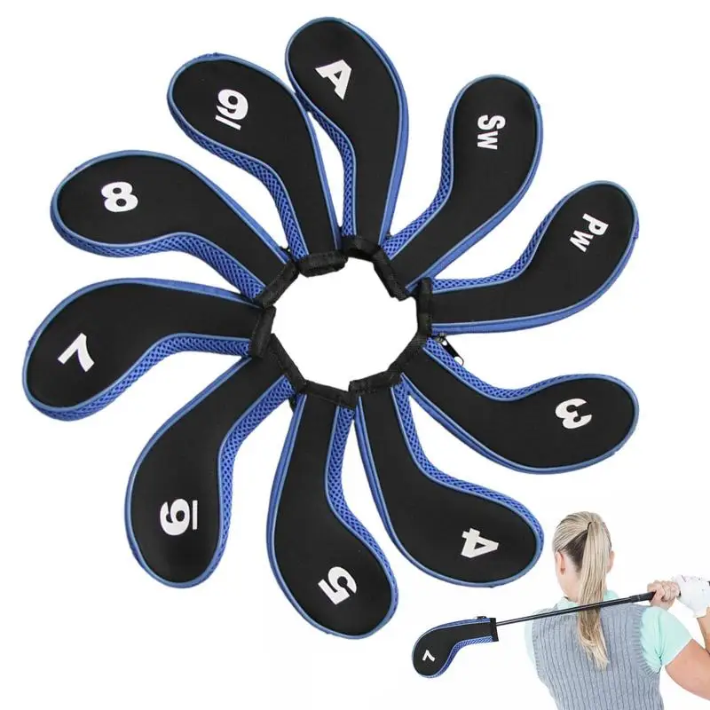 

10 шт., чехол на танкетку для гольфа для мужчин и женщин