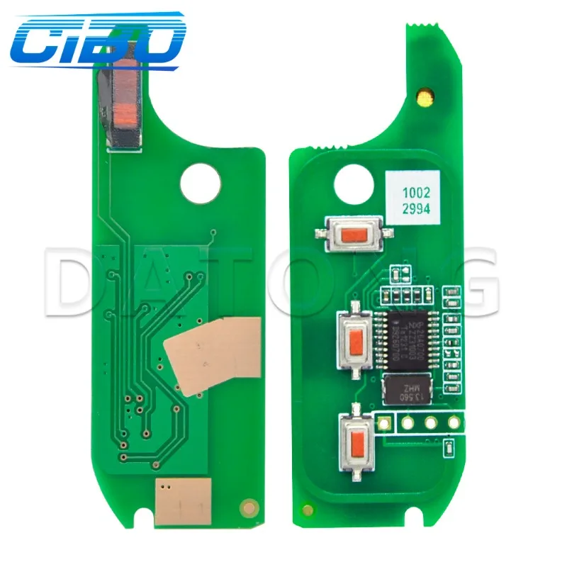 

Автомобильная панель с дистанционным управлением для Fiat Dehilp Marelli BSI System 433,92 ASK PCF7946 Chip, замена Смарт-клавиши PCB
