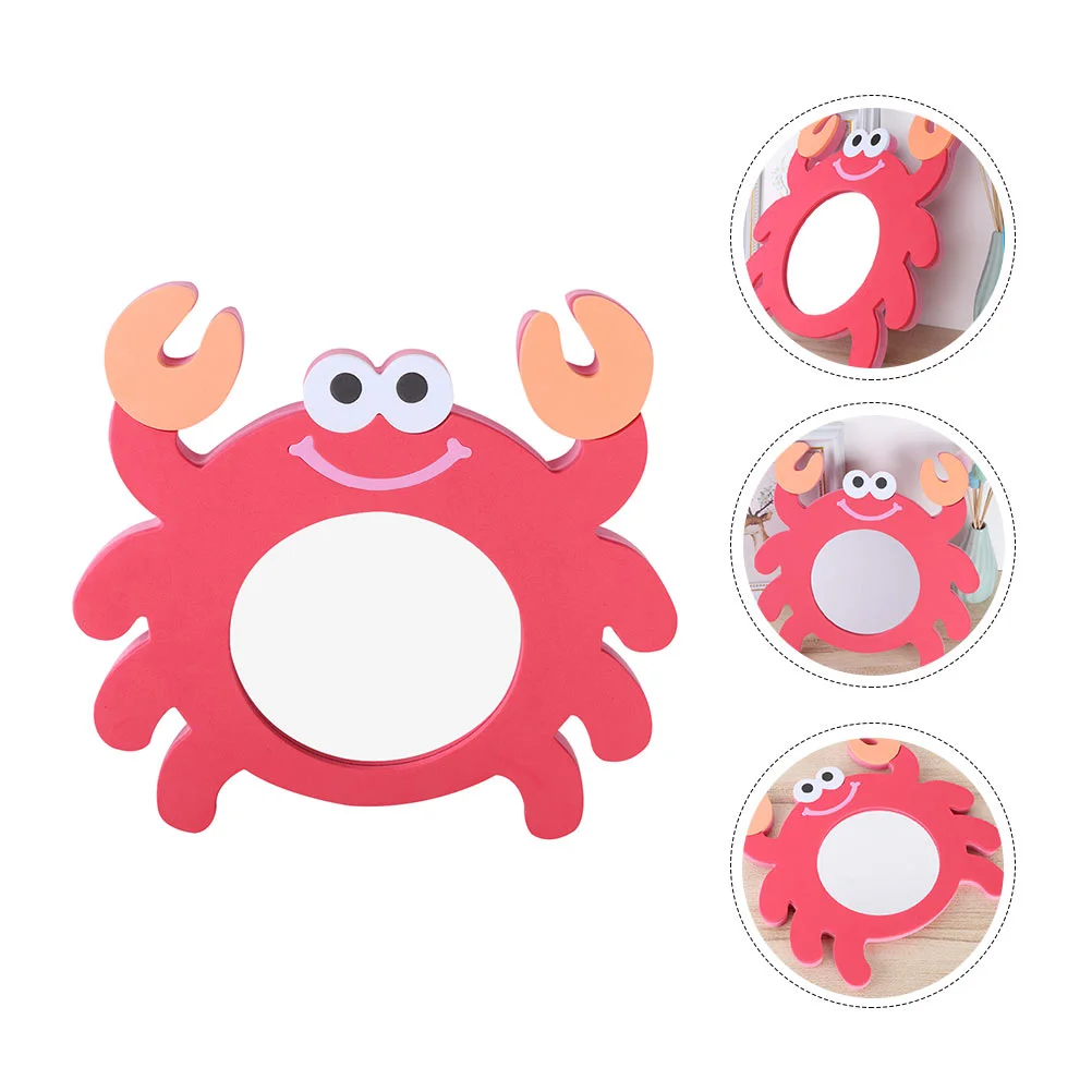 

1Pc Baby Bath EVA Mirror Shower Floating Mirror (Random Style)