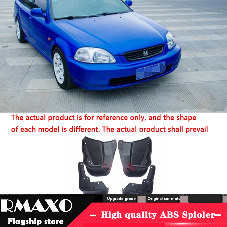 

Брызговики передние для Honda CIVIC 1996-2002, с цветным и задним клапаном