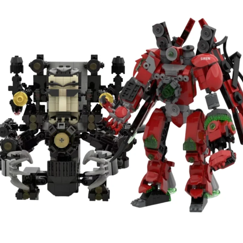 Skibidi унитаз Титан ТВ человек громкоговоритель ужас игра босс Камара строительный