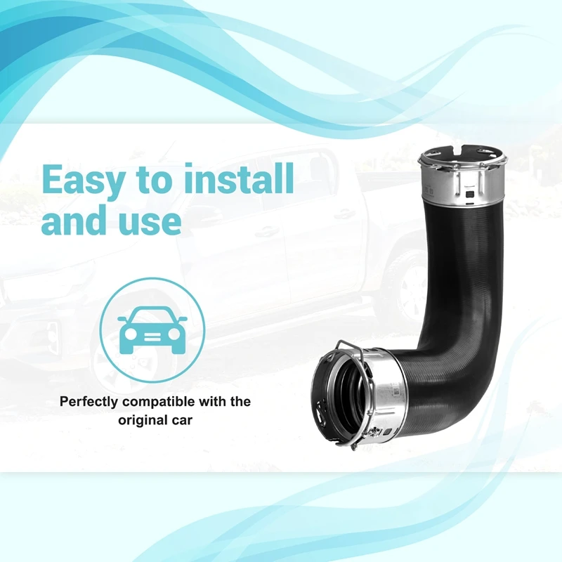 Воздушный шланг для турбокомпрессора 173020E021 17302-0E021 пикапа Toyota Hilux 1GD 2GD 2020- Fortuner Innova