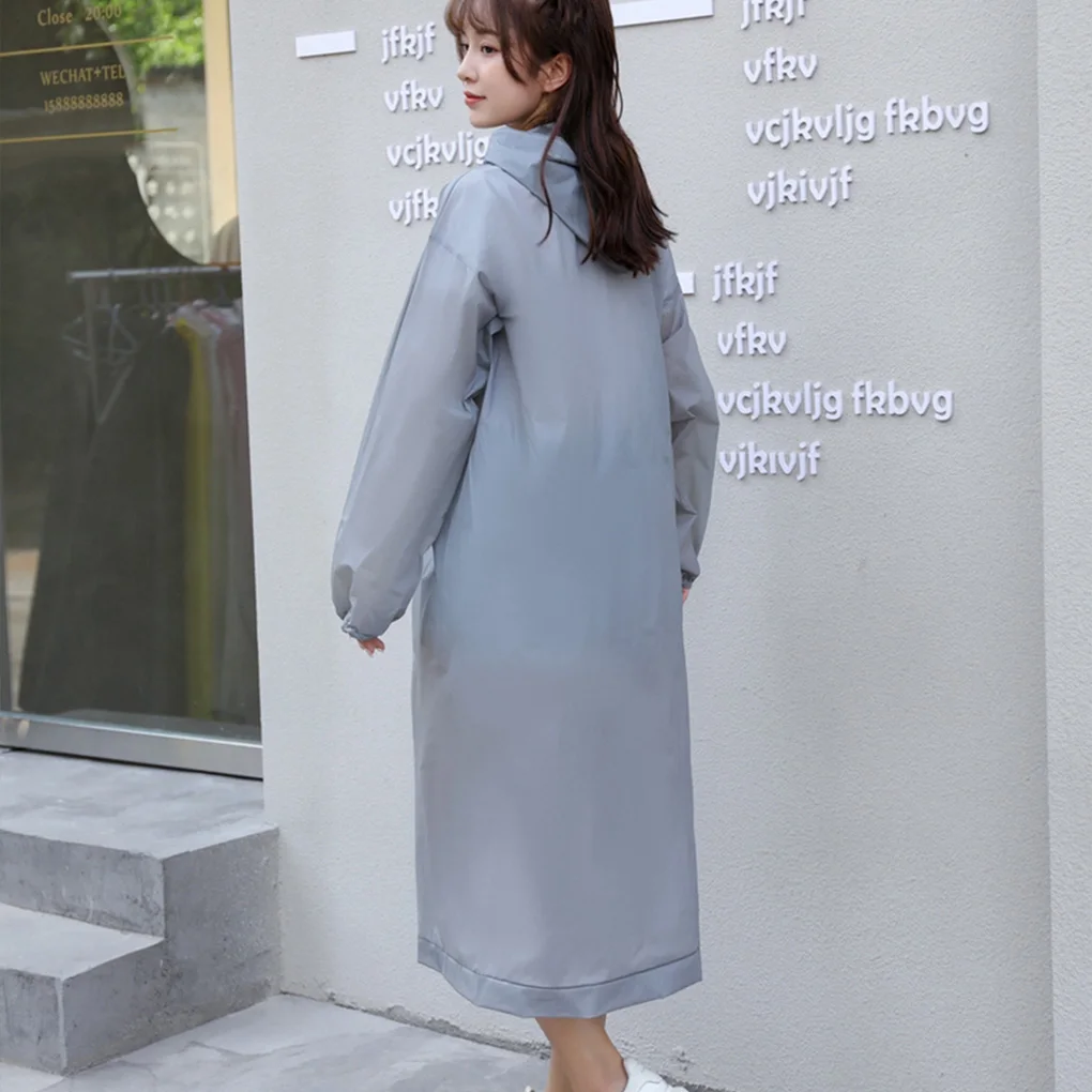 

150-185cm Adults Raincoat Waterproof Rainproof Rainwear Women Men Hoodie