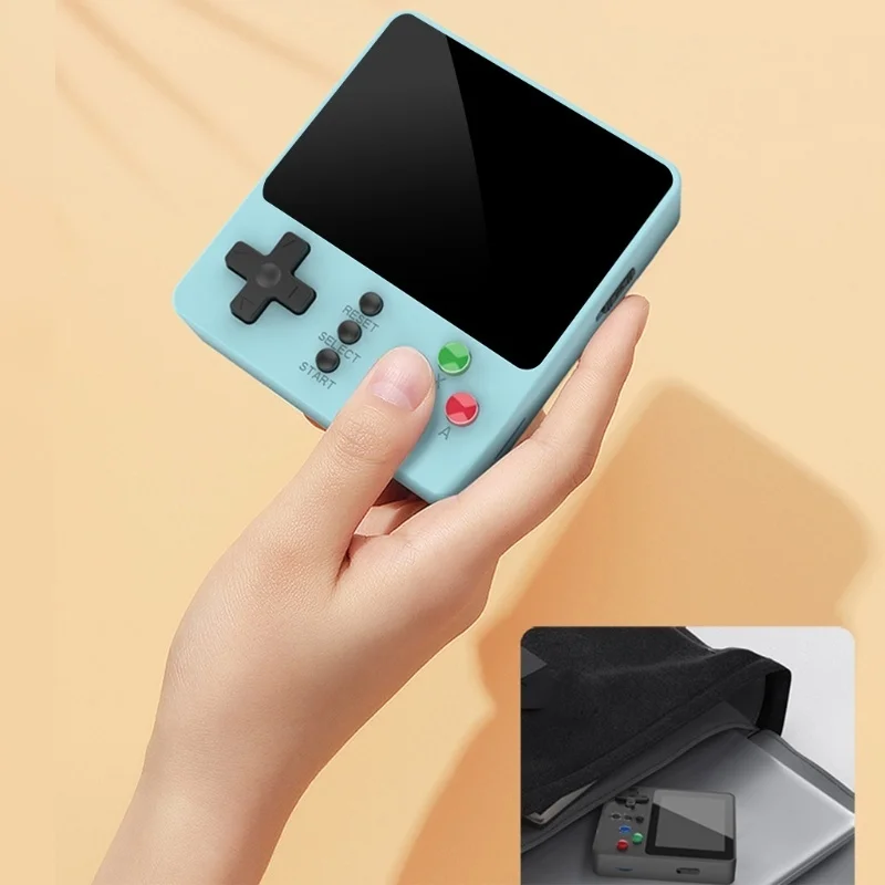 

2022 New Portable 3in Handheld Retro Mini Game Player Console 500 Classical Games For Kids Adult Support TV Original Genuine