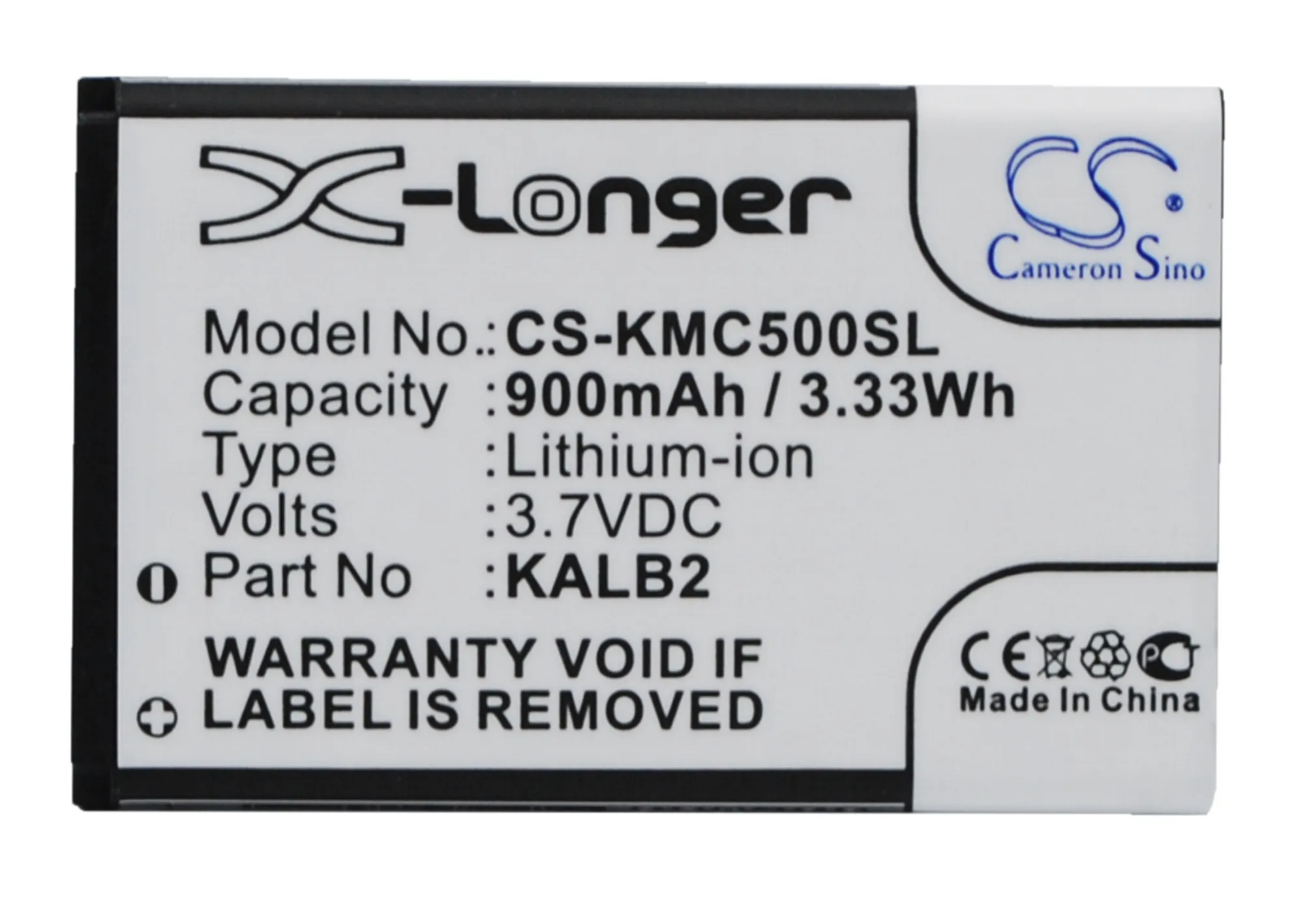 

CS 900mAh / 3.33Wh battery for OK Big Button, OMP80