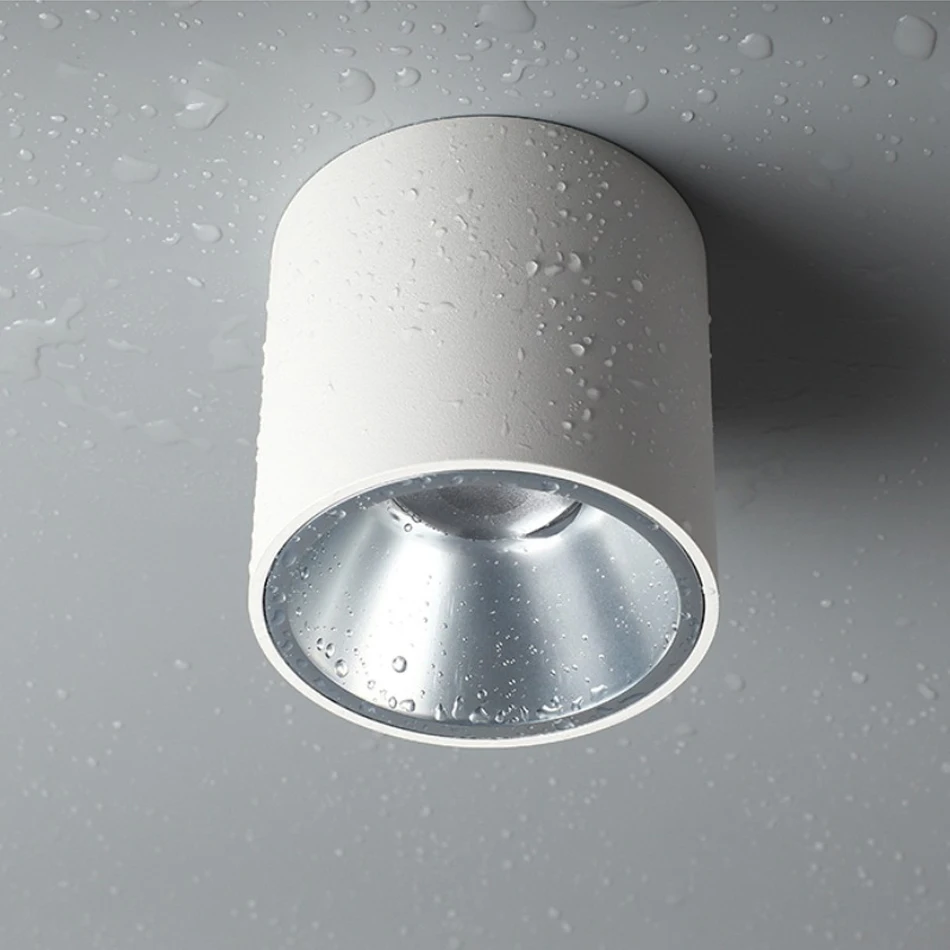 

IP65 LED Waterproof Downlight Cob Ceiling Outdoor Surface Mounted LED Waterproof Downlight Hotel Villa Home Bathroom Lighting