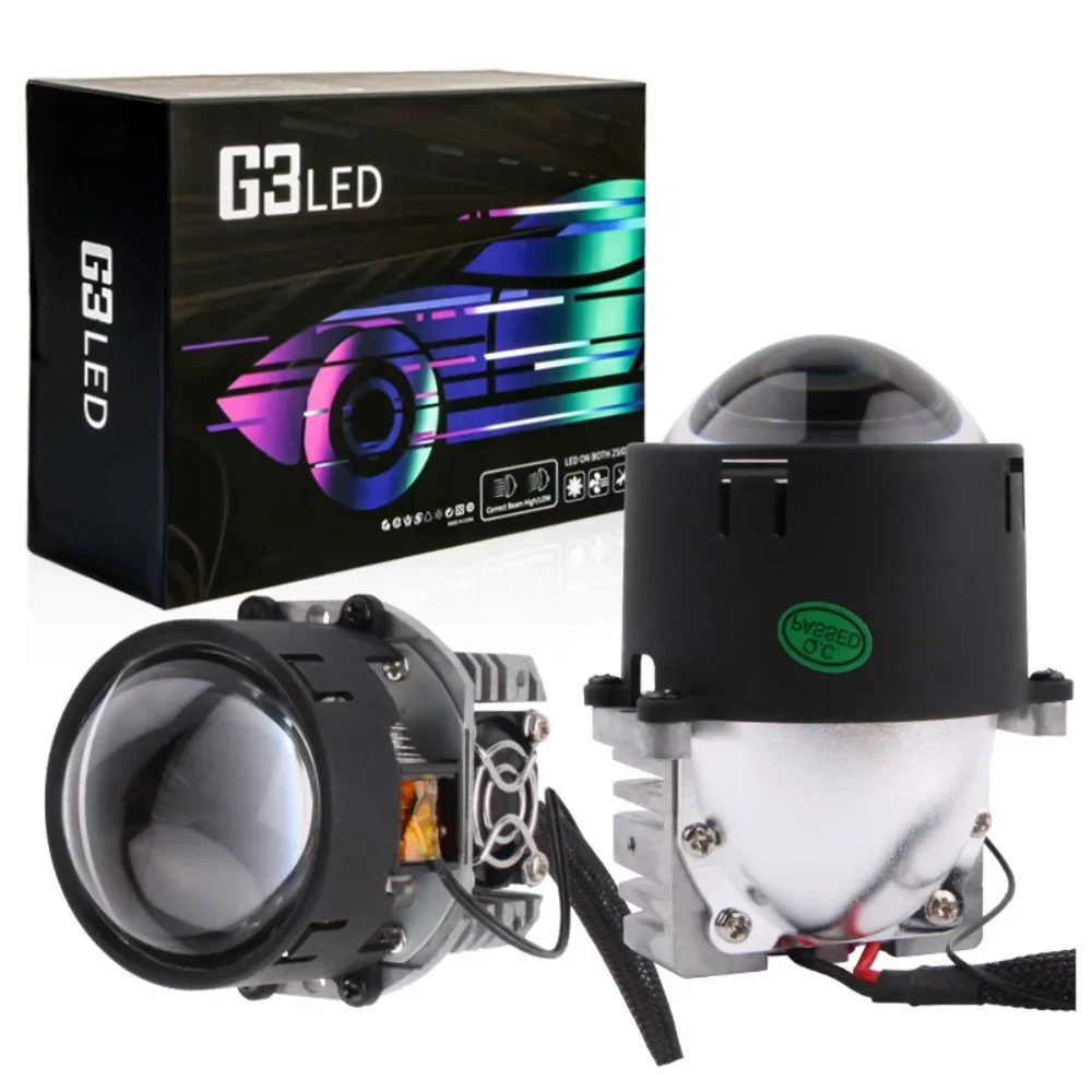 

1.6 Inch Bi LED Projector Lens for Car Headlights with Mini Size and Dual Light Matrix