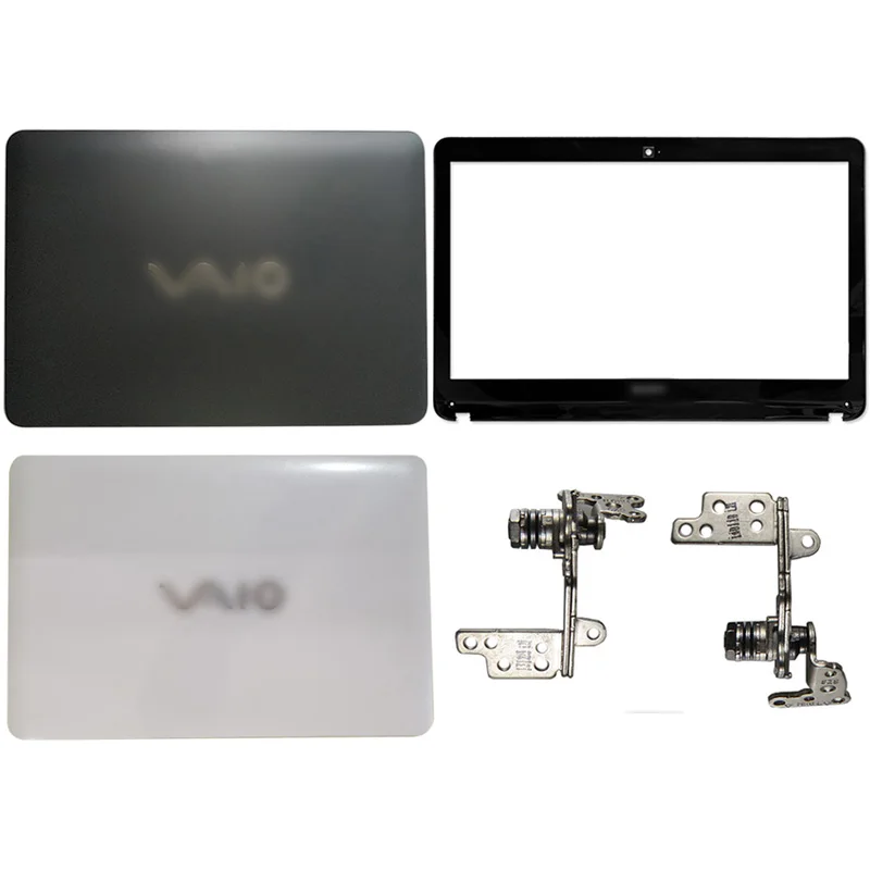 NEW For Sony VAIO SVF142 SVF143 SVF143A1QT A1RT A23T 29T SVF14326SCW LCD Back Cover/Front Bezel/Hinges Non-Touch  Laptop Case