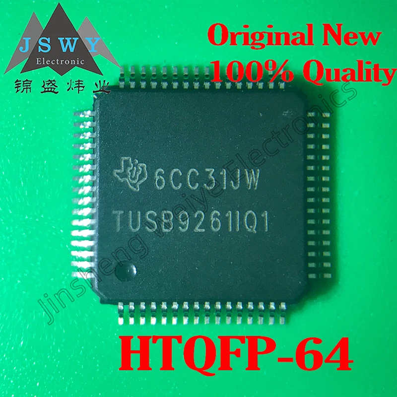 TUSB9261IPAPRQ1 TUSB9261I Silkscreen TUSB9261IQ1 TQFP64 SMD Chip IC 100% Brand New Genuine Free Shipping Electronics