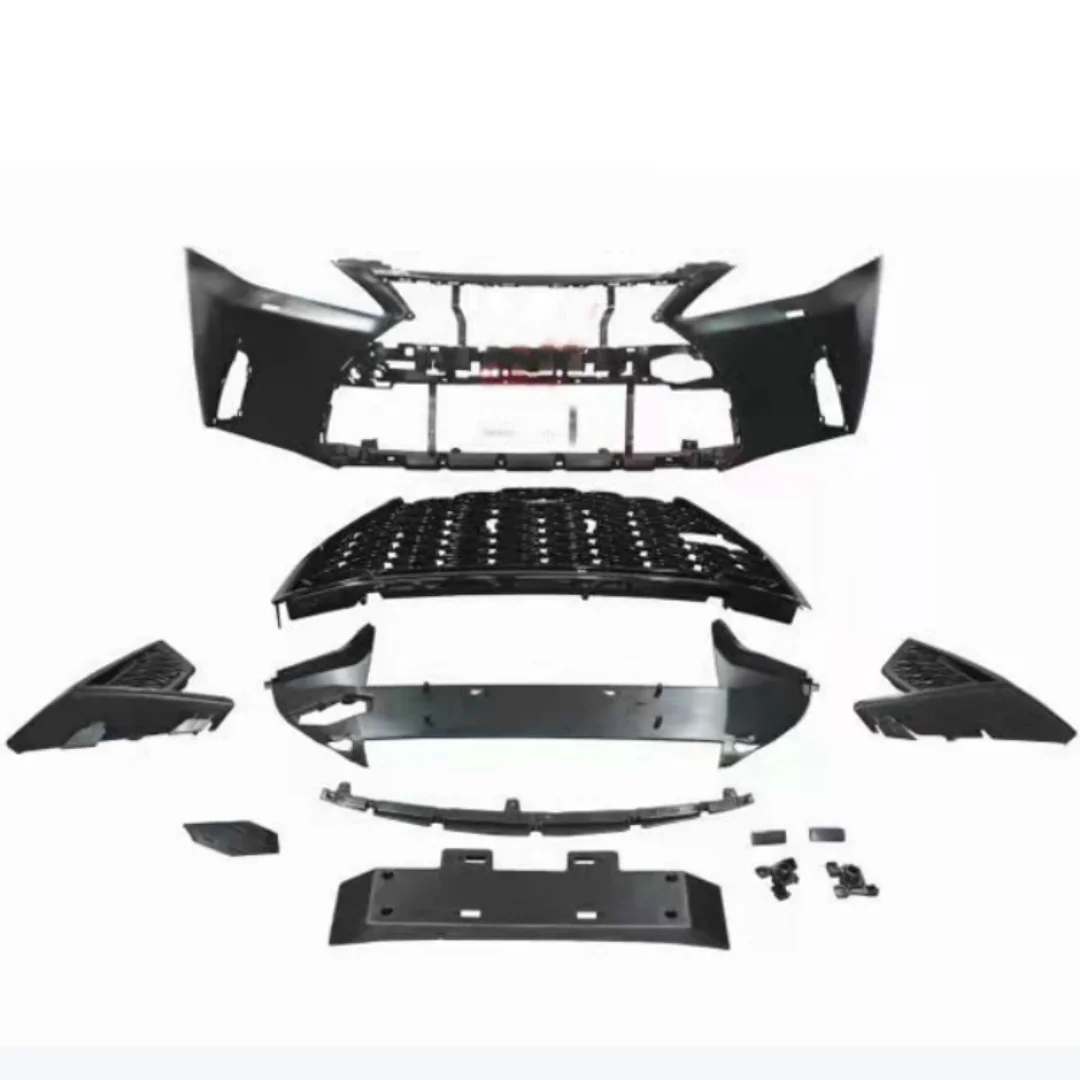 

Body Kit for Lexus IS250 IS300 2006-16 Upgrade Front Bumper Grill Mesk License Plate Frame Fog lampe Net Car Accessories