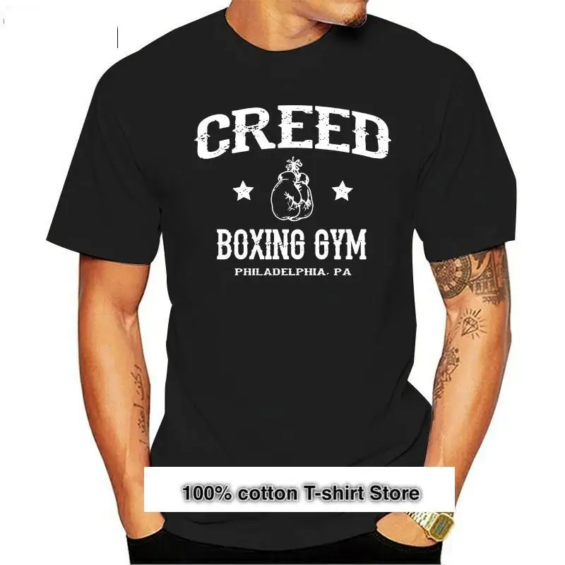 Creed боксерская Спортивная Футболка-Рокки Бальбоа Бокс camiseta