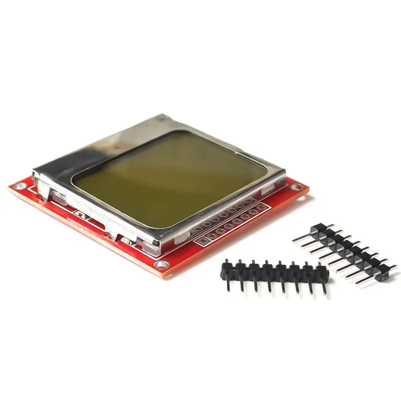 5110 ЖК-дисплей с красным ЖК-дисплеем модуль NokiaLCD белый светильник PCB экран для Arduino