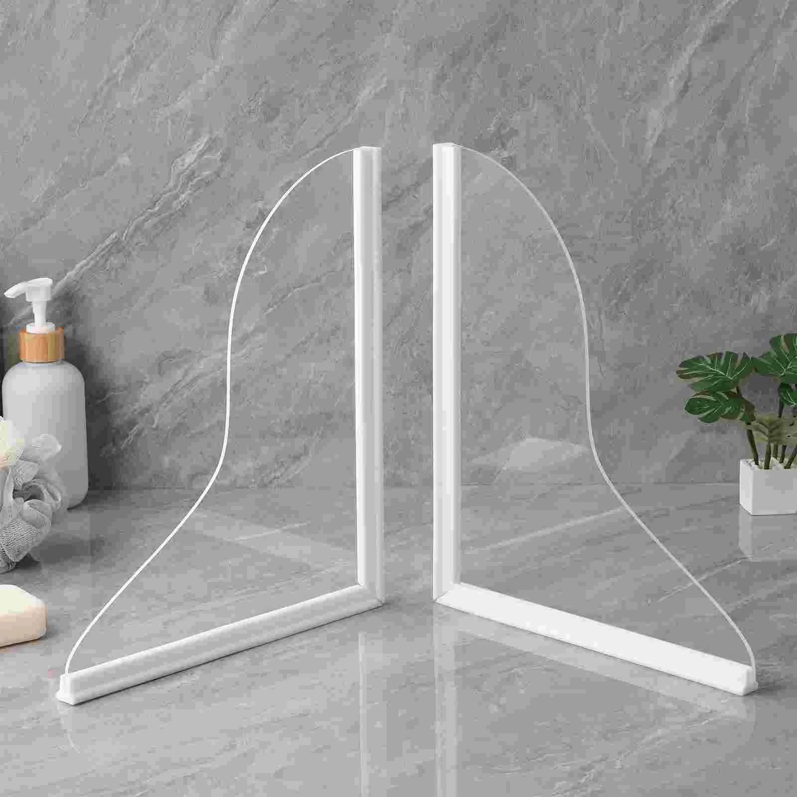 Барьер для душа стопор защита от брызг угловые протекторы край ванны раковин