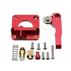 Экструдер MK8 MK9, красный, для 3D-принтера, алюминиевый блок, цельнометаллический, правосторонний, левый, 1,75 мм, нить CR-7, CR-10