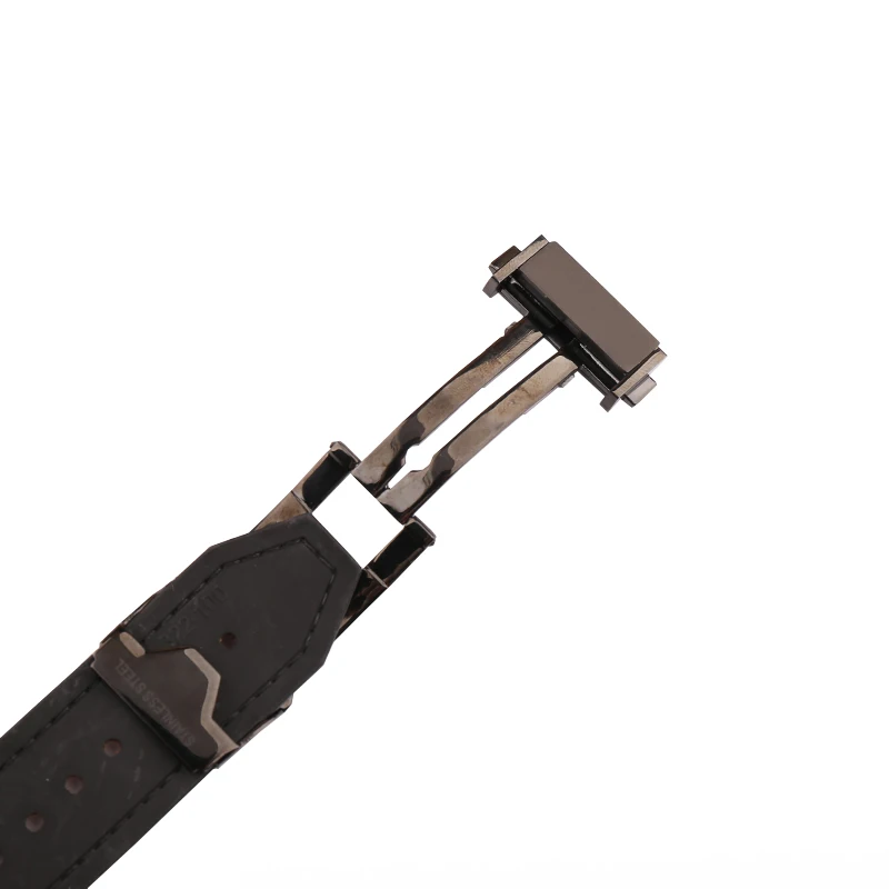 Watch Accessories for Hublot Hublot  Big Bang Series Unisex Outdoor sports leather strap Folding buckle 25*19*22