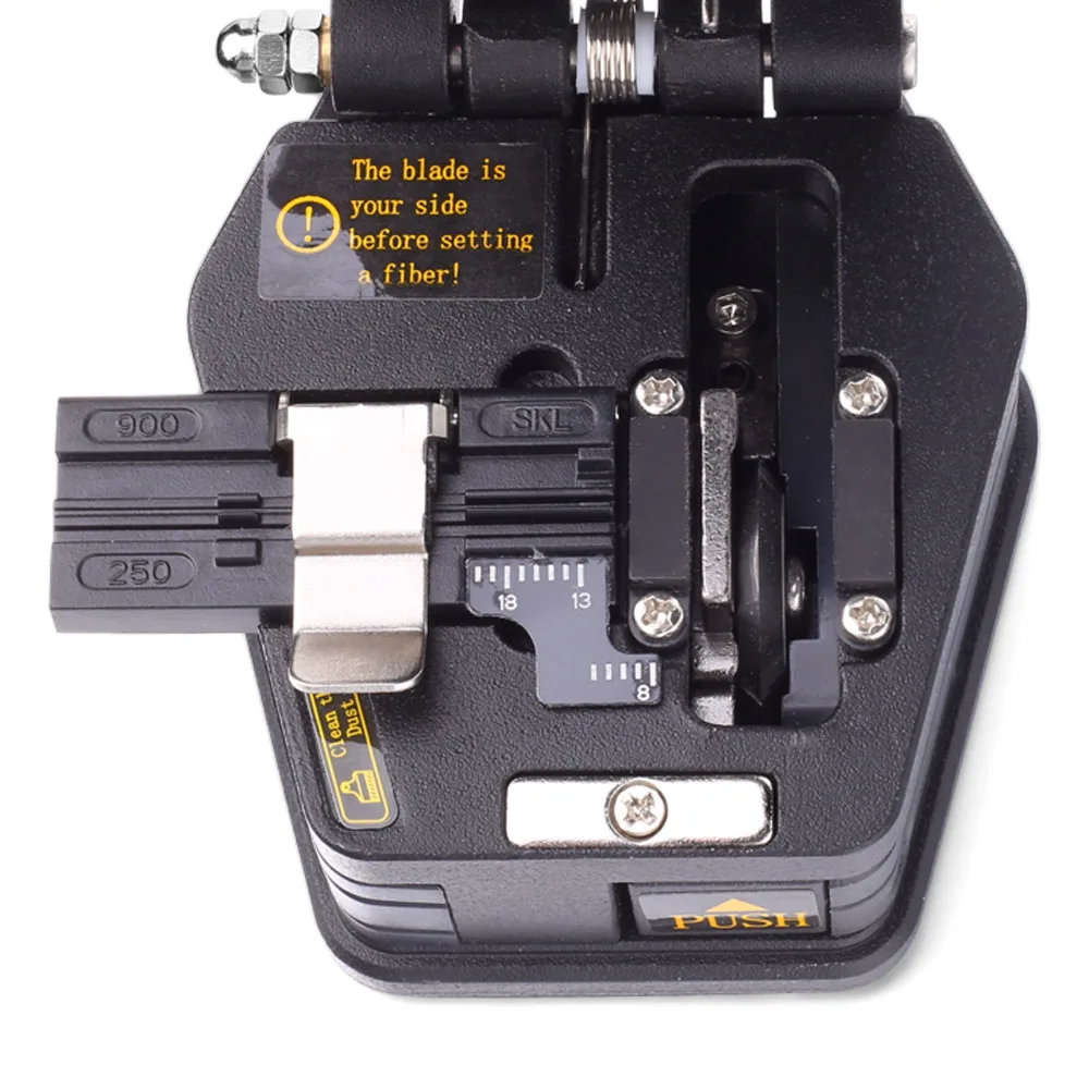New Fiber cleaver SKL-6C cable cutting knife FTTH fiber optic knife tools cutter High Precision Fiber Cleavers 16 surface blade