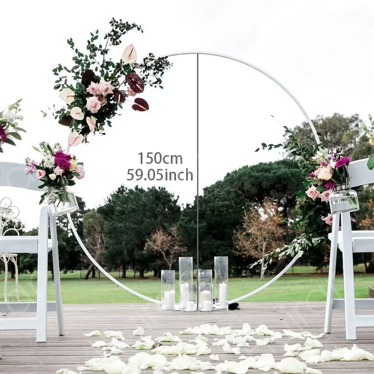

Round Balloon Arch Kit Holder Bow of Balloon Circle Wreath Balloon Stand Wedding Birthday Party Decor Baby Shower Background