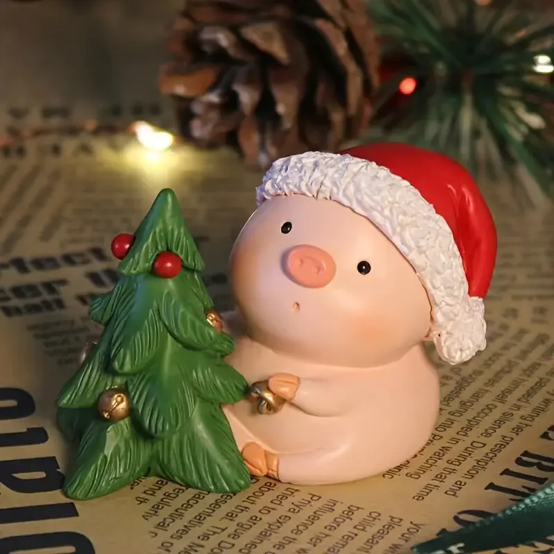 

Рождественская фигурка свиньи Syxing