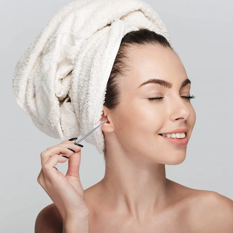 

Очиститель для ушей из нержавеющей стали, прибор для чистки ушной серы, ухочистка, ложка, инструмент для ухода за ушами, забота о здоровье