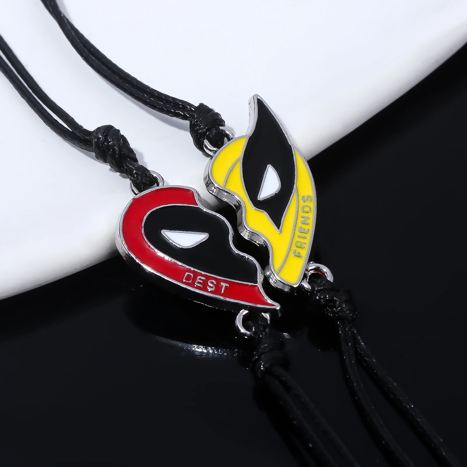 Супер Марвел Дедпул 3 Фильм Браслет Унисекс Металлический С Подвеской В Форме