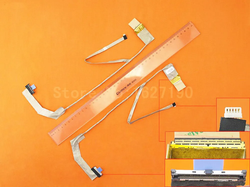 Новый кабель для ноутбука LENOVO B470 B470e B475e LB47 PN: 50.4MA01.013, сменный ремонтный кабель для ноутбука LCD LVDS