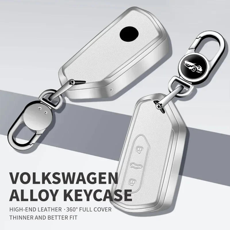 

Car Key Case Keychain For VW Volkswagen Golf 8 MK8 Cupra Skoda Octavia A8 SEAT Leon MK4 Formentor Tarraco Key Cover Accessories