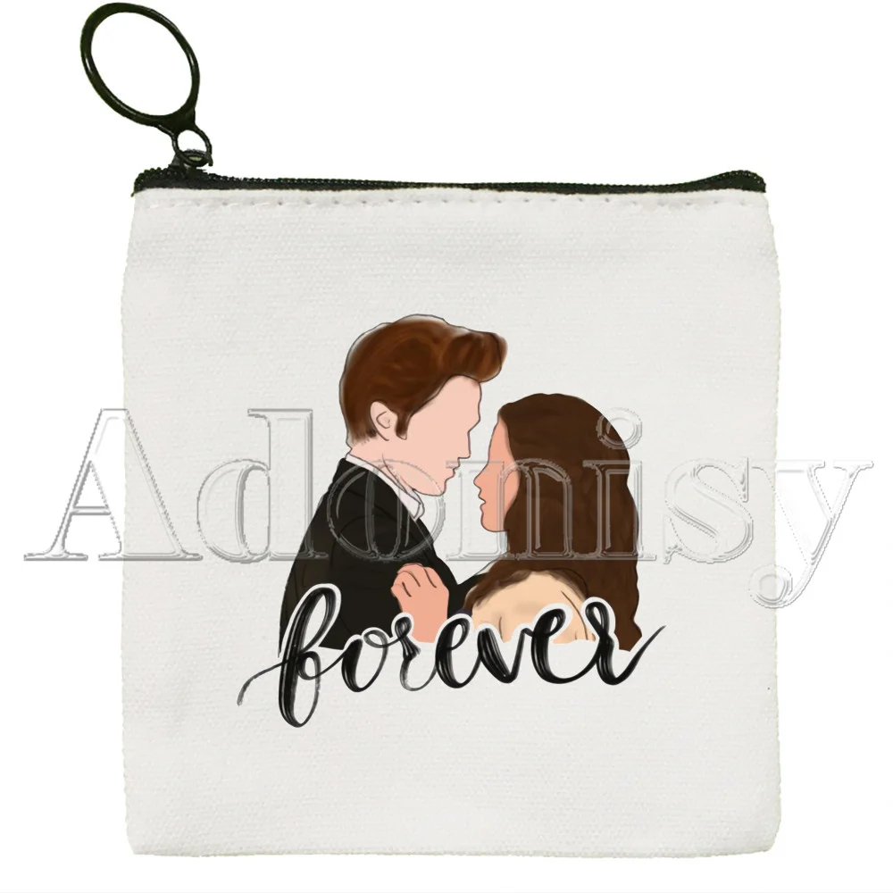 Twilight Coin Purse Vintage Mini Wallet Change Pouch Household Portable Keys Card Storage Card Bag Zipper