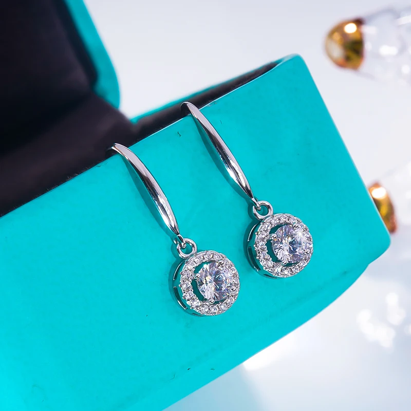 

Женский бриллиант с муассанитом, с сертификатом, карат, 1 карат