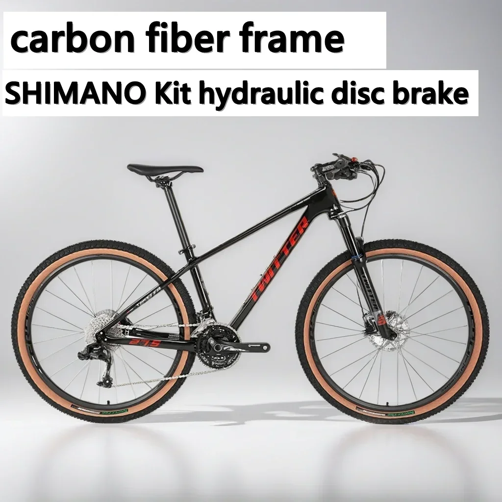 27.5 29 Inch Carbon Fiber MTB variable speed Hydraulic Disc Brakes Cross Country Bike Air Shock Mountain Bicycle Free Shipping