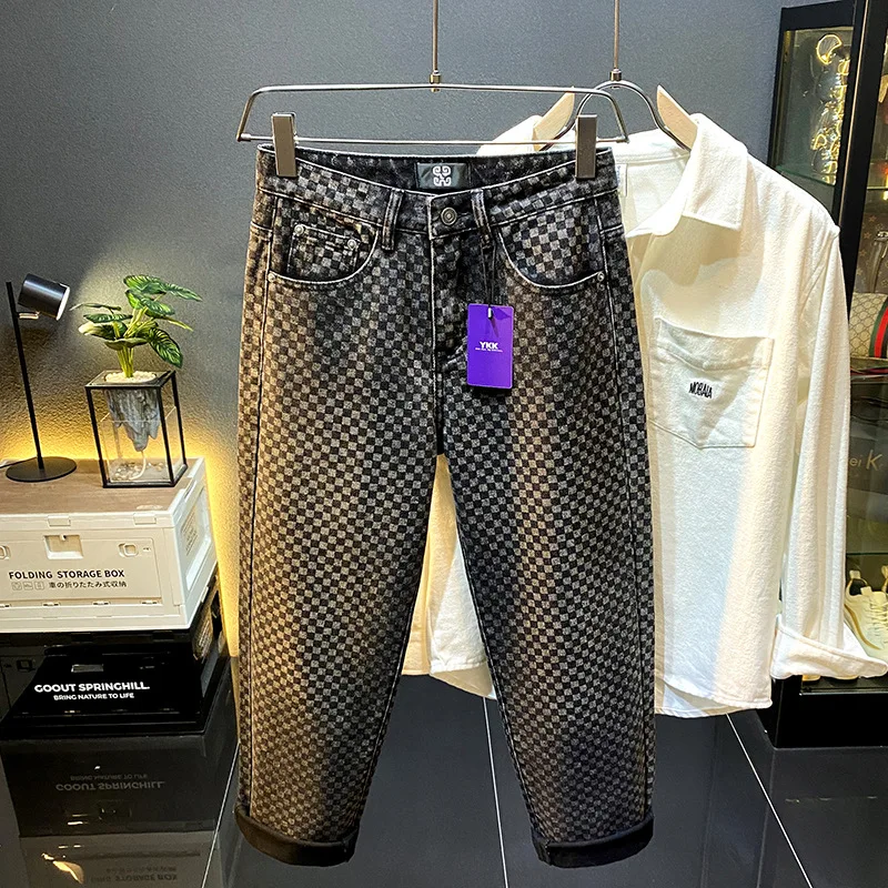 Унисекс черные джинсы